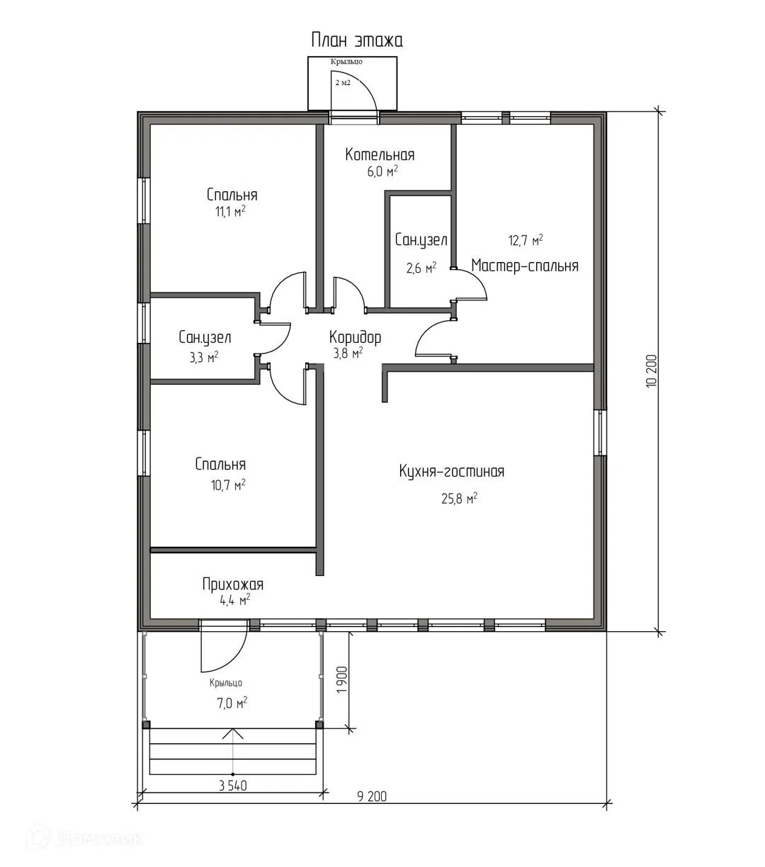 Планировка ПСД-23 — вариант 5, Марий Эл, Чувашия, Киров и Н. Новгород